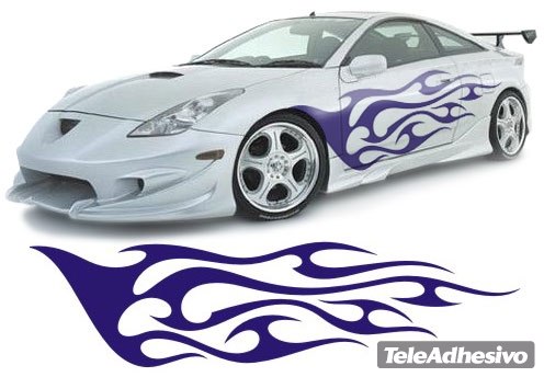 Pegatinas: New Flaming 26