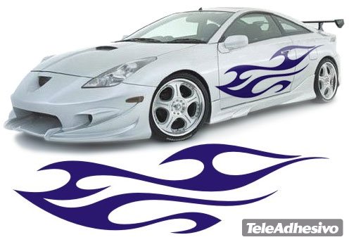 Pegatinas: New Flaming 27