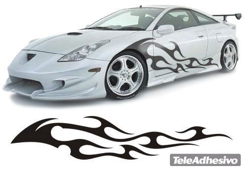 Pegatinas: New Flaming 28