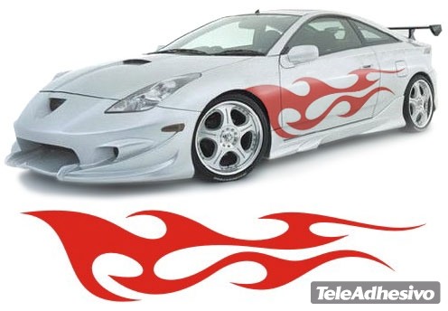 Pegatinas: New Flaming 30