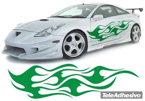 Pegatinas: New Flaming 32