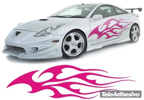 Pegatinas: New Flaming 34