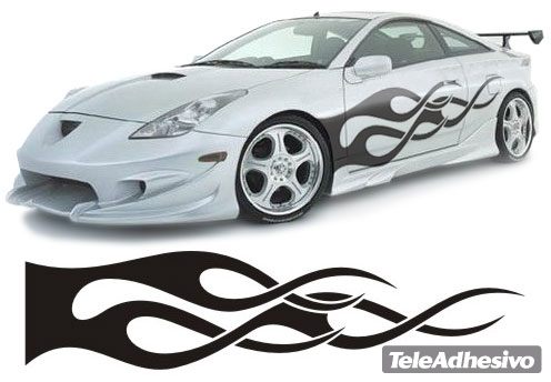 Pegatinas: New Flaming 37