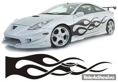 Pegatinas: New Flaming 37 2