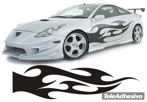 Pegatinas: New Flaming 40