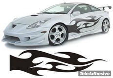 Pegatinas: New Flaming 40 2