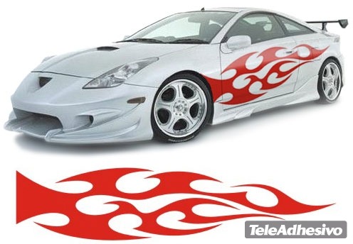 Pegatinas: New Flaming 42