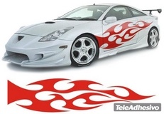 Pegatinas: New Flaming 42 2