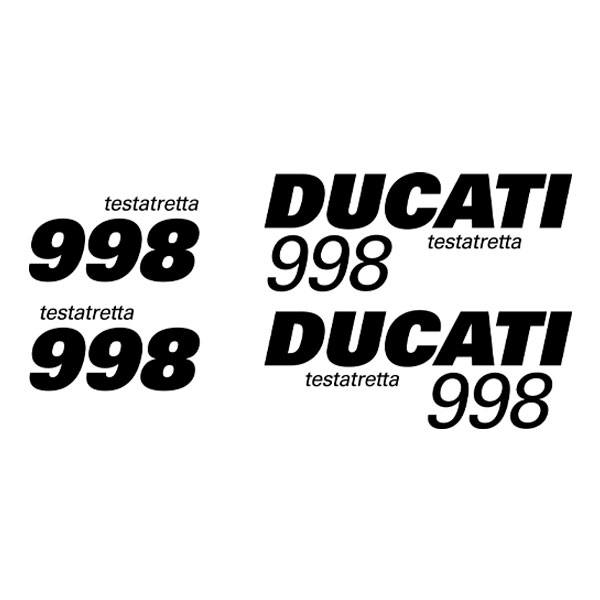 Pegatinas: Set 4X Ducati 998