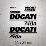 Pegatinas: Set 6X Ducati 748 R 2