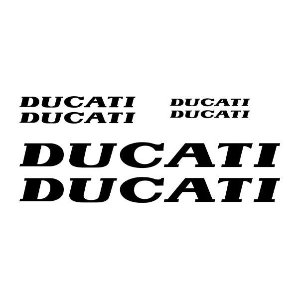 Pegatinas: Set 6X Ducati II