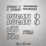 Pegatinas: Set 9X Ducati performance 2
