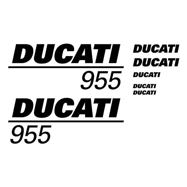 Pegatinas: Set 6X Ducati 955