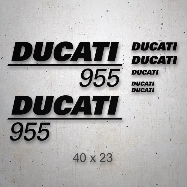 Pegatinas: Set 6X Ducati 955