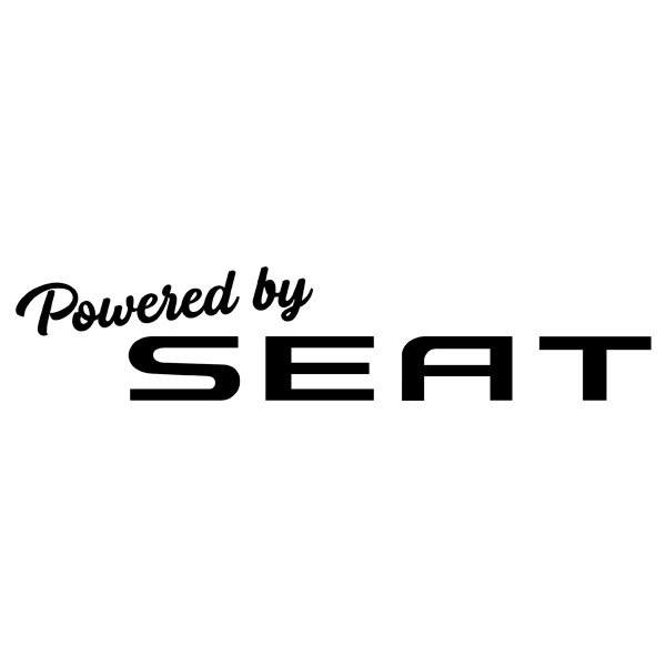 Pegatinas: Powered by Seat