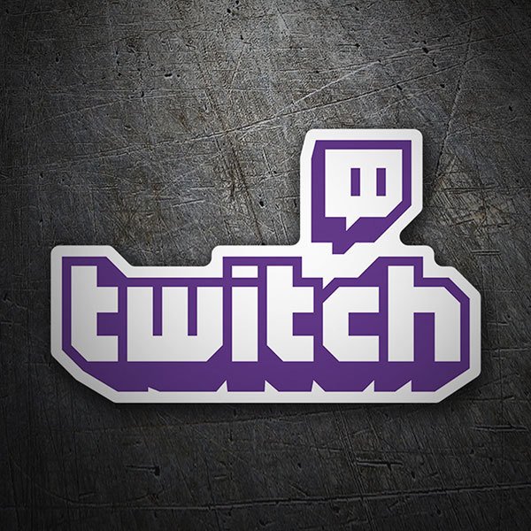Pegatinas: Twitch Logo