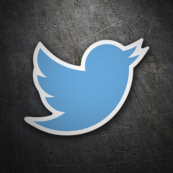 Pegatinas: Twitter Logo 1
