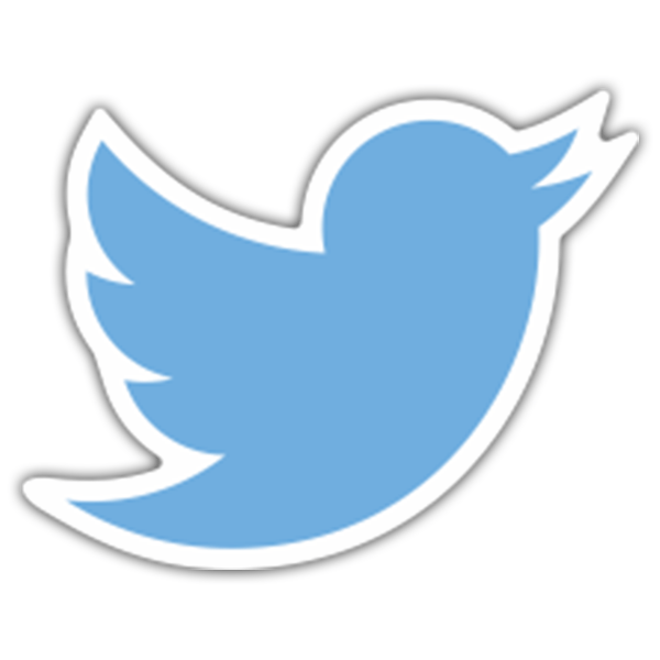 Pegatinas: Twitter Logo