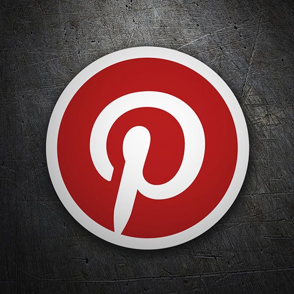 Pegatinas: Pinterest Icono