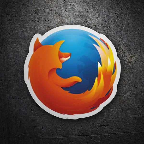 Pegatinas: Mozilla Firefox Logo
