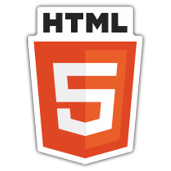 Pegatinas: HTML5 0