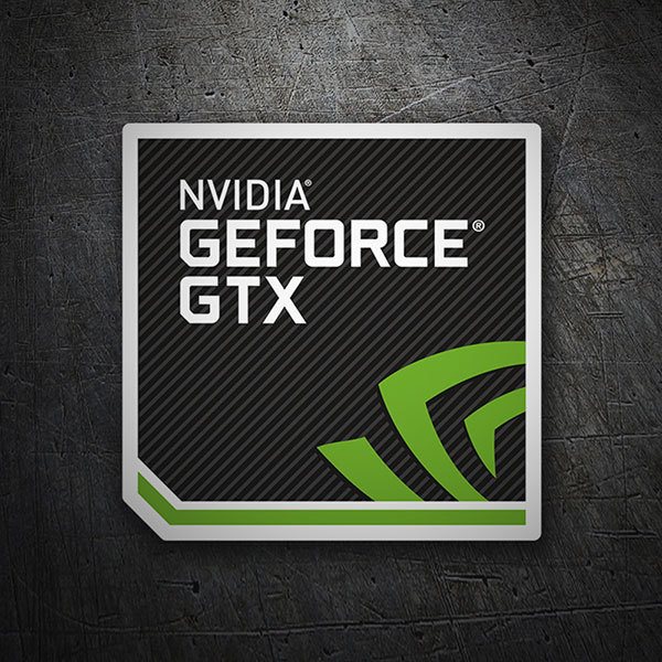 Pegatinas: NVIDIA GeForce GTX