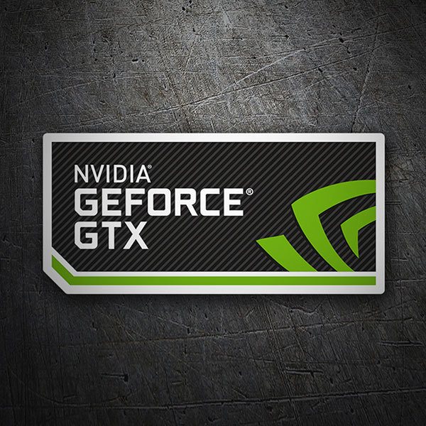 Pegatinas: NVIDIA GeForce GTX 2.0