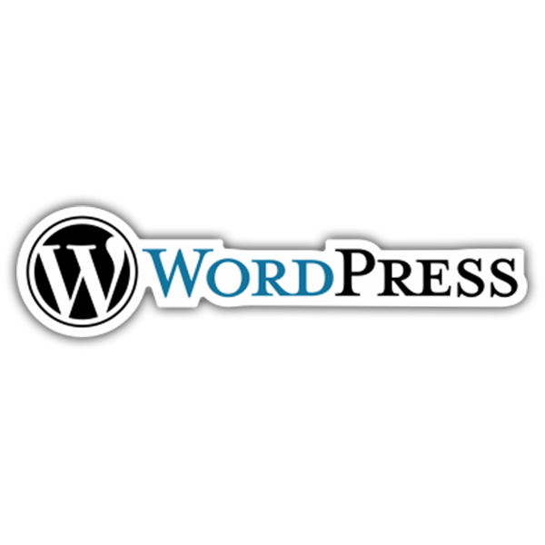 Pegatinas: WordPress 0