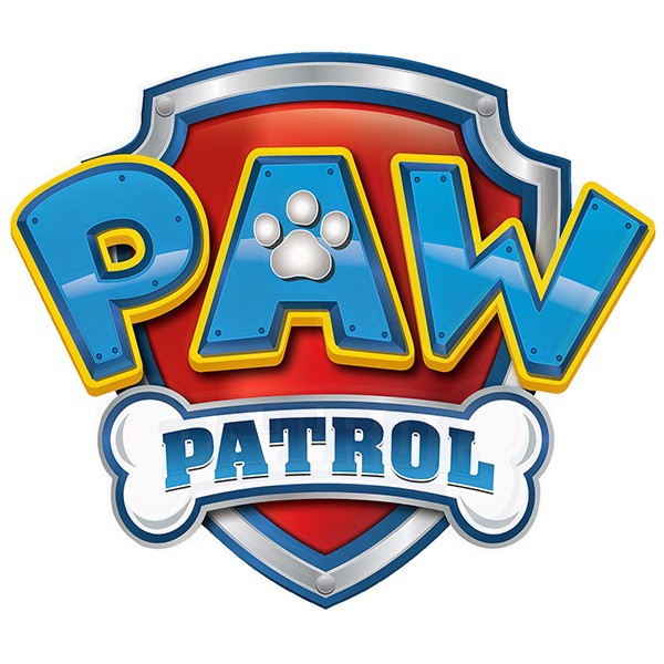 Vinilo infantil Patrulla Canina - Logo