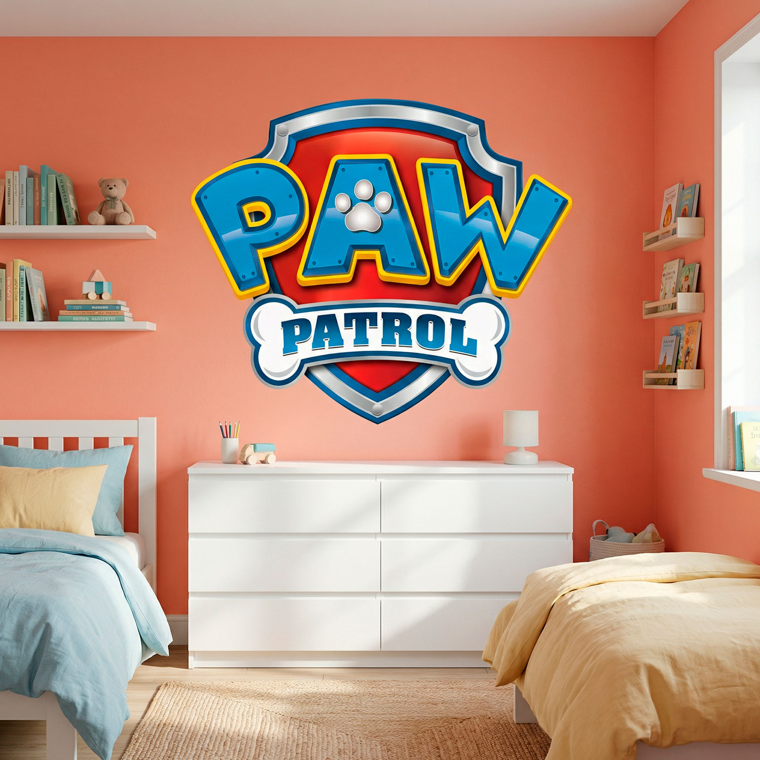 Vinilos Infantiles: Patrulla Canina - Logo