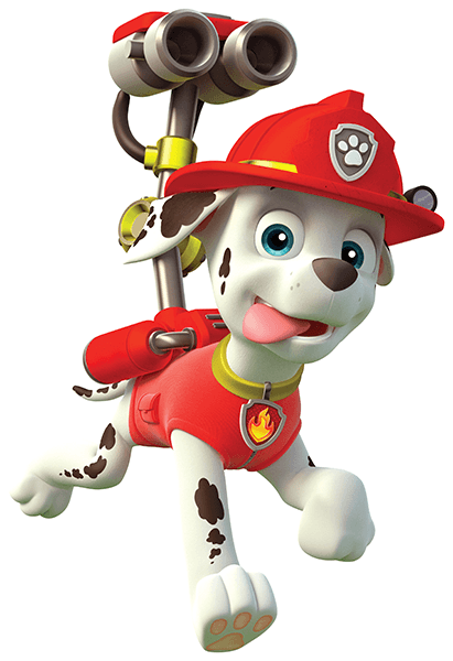 bombero marshall patrulla canina