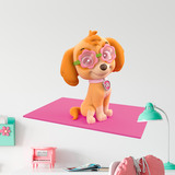 Vinilos Infantiles: Patrulla Canina - Skye tomando el sol 5