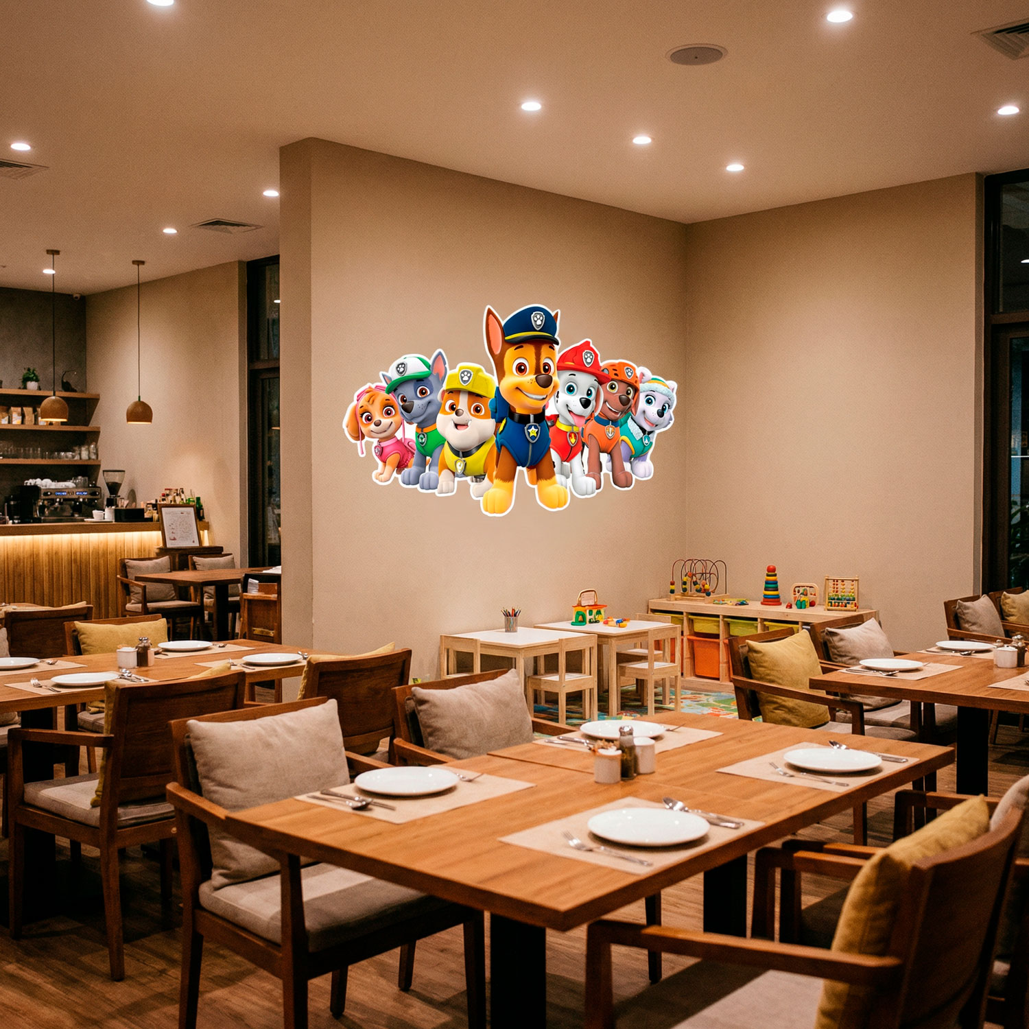 Vinilos Infantiles: Patrulla Canina Amigos