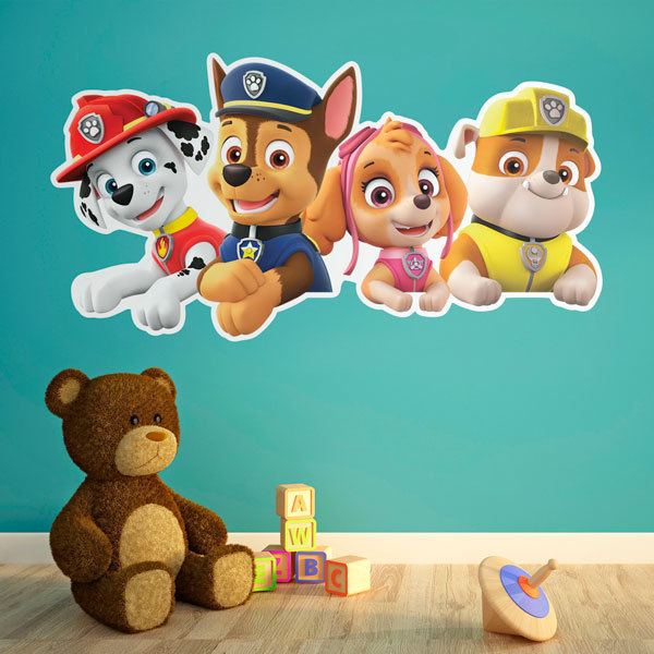 Pegotin Vinilo De Pared Paw Patrol Patrulla Canina