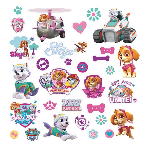 Vinilos Infantiles: Patrulla Canina Girl Pup