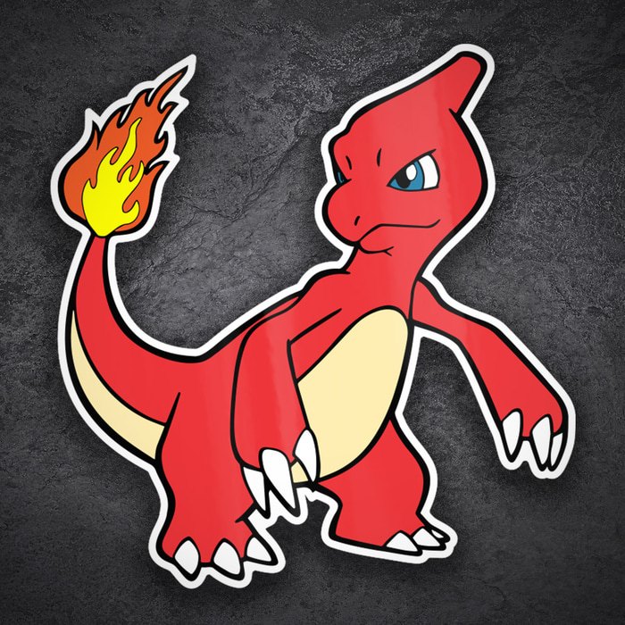 Pegatinas: Charmeleon Furia Clásica