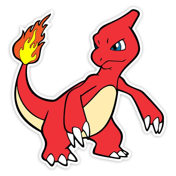 Pegatinas: Charmeleon Furia Clásica