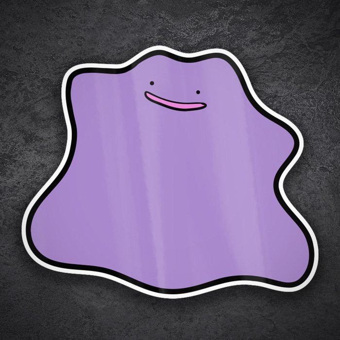 Pegatinas: Ditto Clásico Sonriente