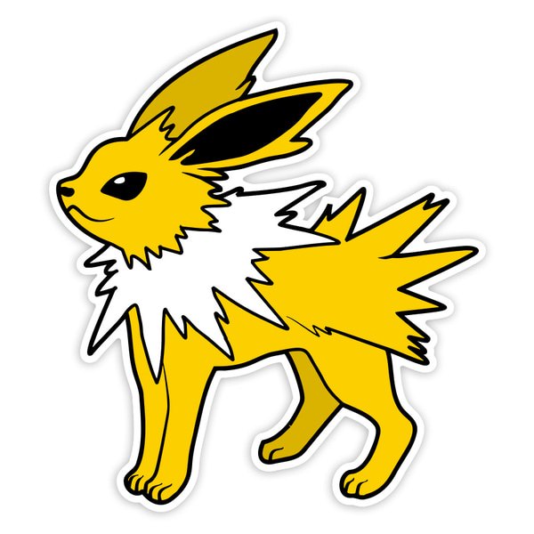 Pegatinas: Jolteon Clásico Electrizante