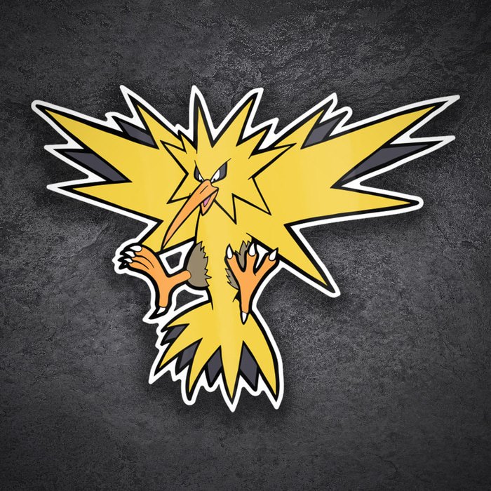 Pegatinas: Zapdos Clásico Legendario