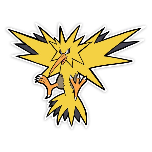 Pegatinas: Zapdos Clásico Legendario
