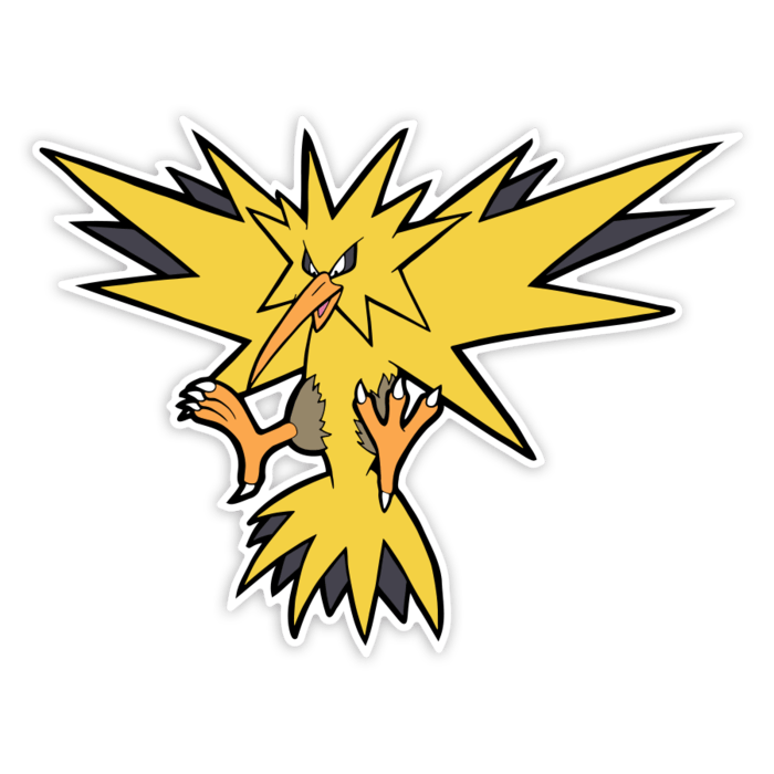 Pegatinas: Zapdos Clásico Legendario