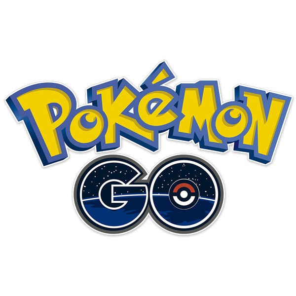 Vinilos Infantiles: Pokémon GO logo 2016