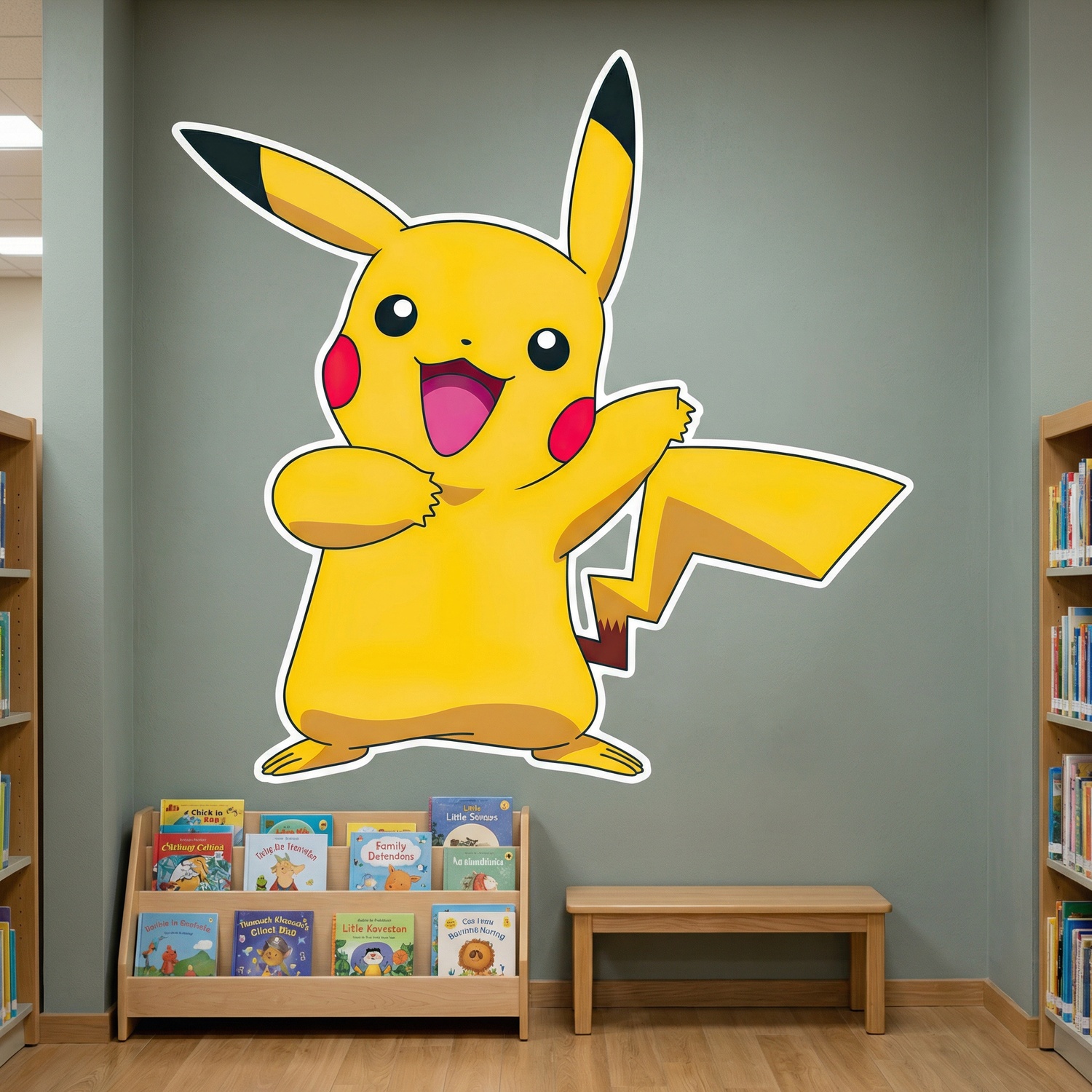 Vinilos Infantiles: Pikachu