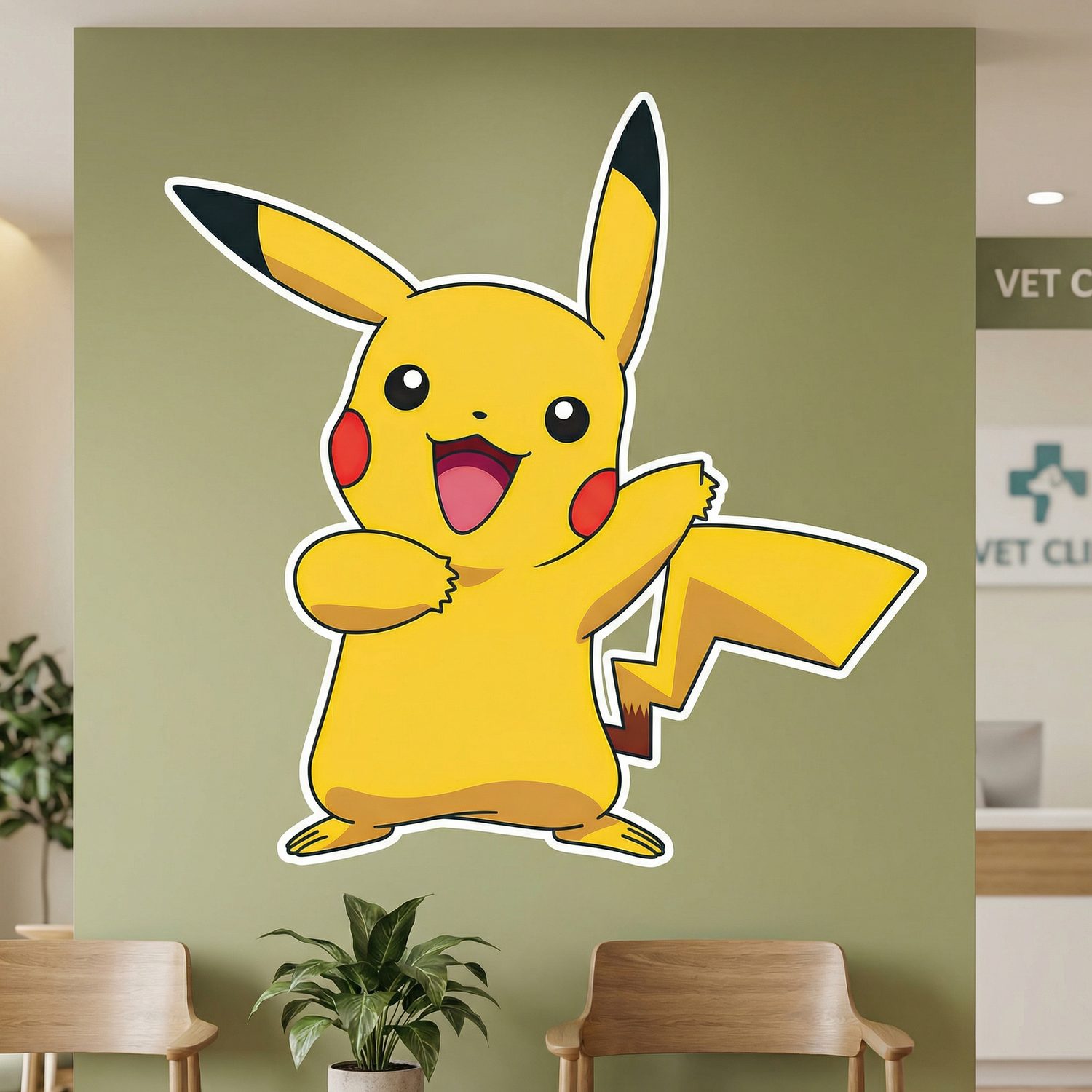 Vinilos Infantiles: Pikachu