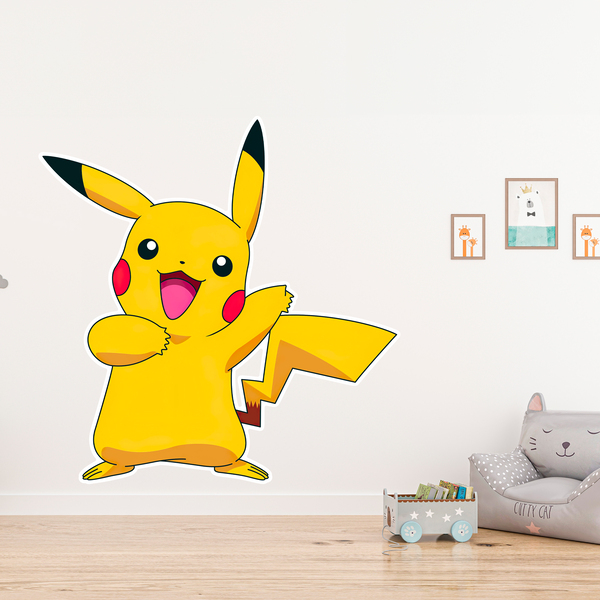 Vinilos Infantiles: Pikachu