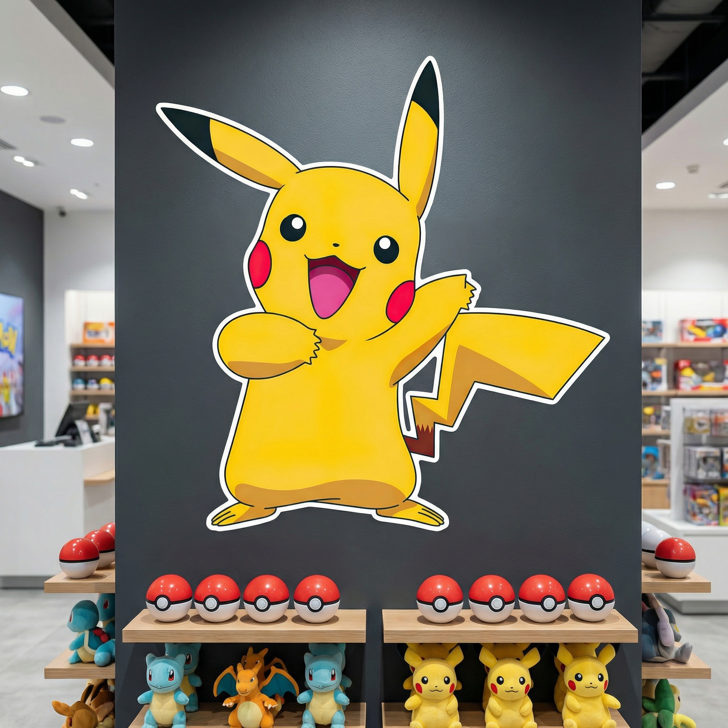 Vinilos Infantiles: Pikachu
