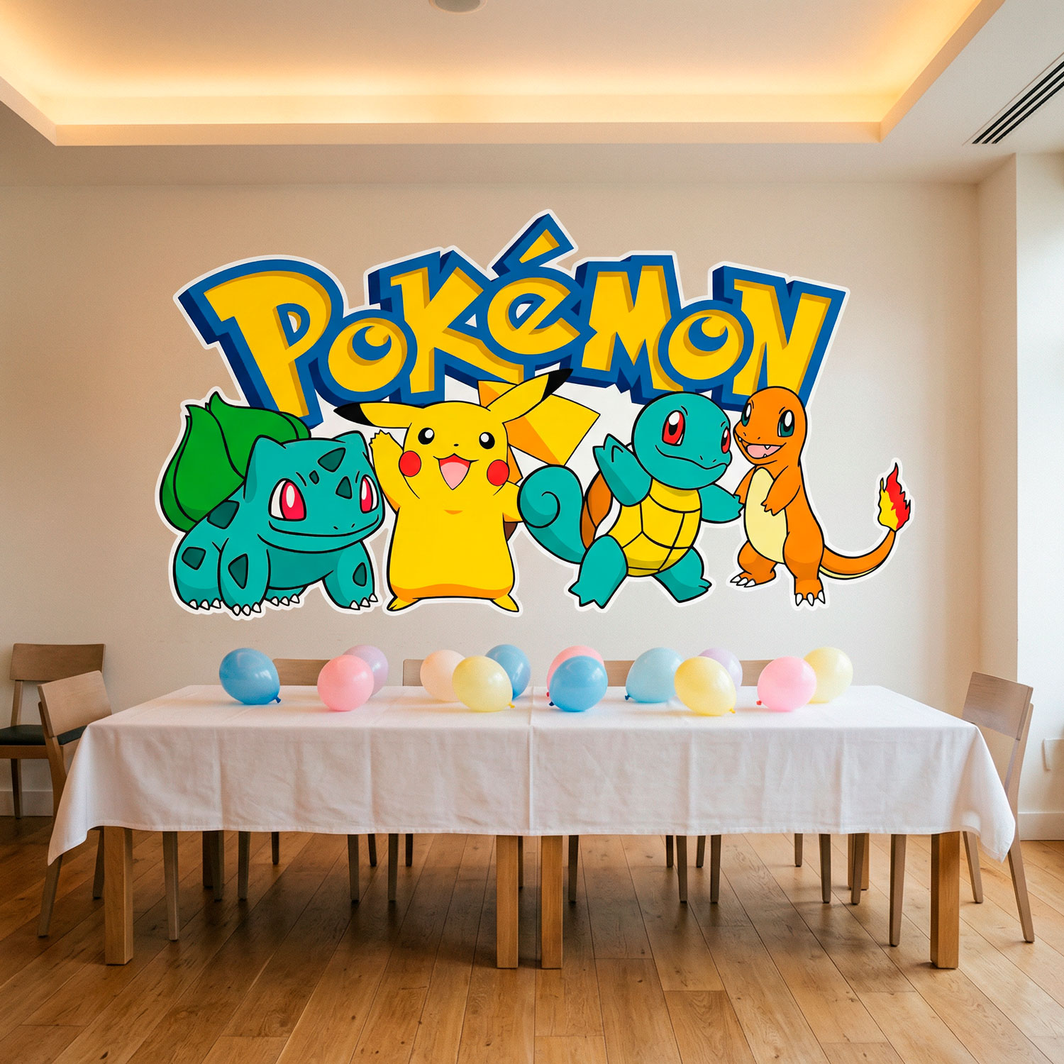 Vinilos Infantiles: Pikachu y amigos Pok&eacute;mon