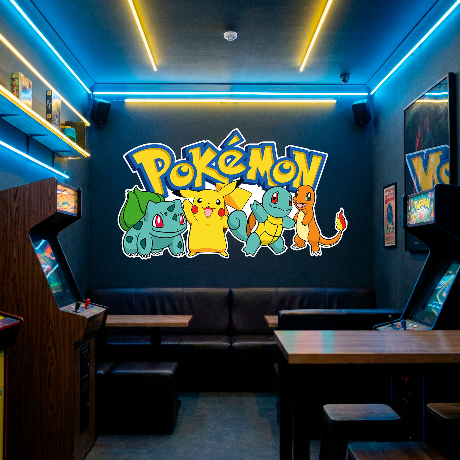 Vinilos Infantiles: Pikachu y amigos Pok&eacute;mon