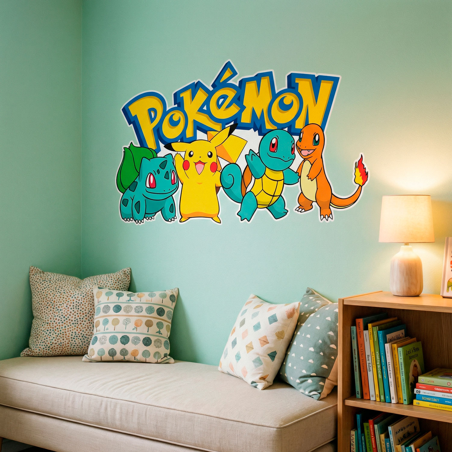 Vinilos Infantiles: Pikachu y amigos Pok&eacute;mon